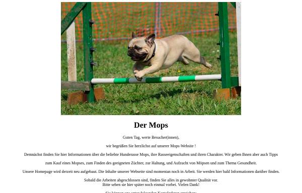Vorschau von www.mopsseite.de, MopsSeite