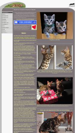 Vorschau der mobilen Webseite www.bengal24.de, Al Janna Bengalkatzen