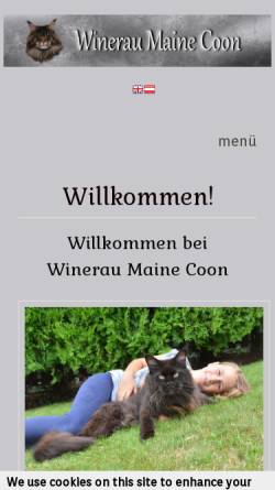 Vorschau der mobilen Webseite www.winerau.at, Wineraus