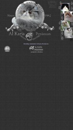 Vorschau der mobilen Webseite www.al-karia.de, Al Karia