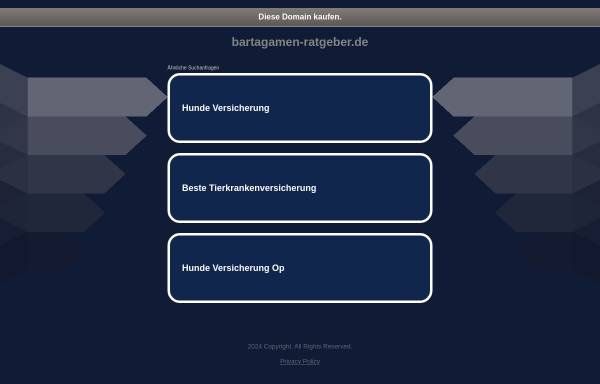 Vorschau von www.bartagamen-ratgeber.de, Bartagamen Ratgeber