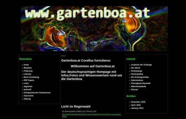Vorschau von www.gartenboa.at, Gartenboa.at