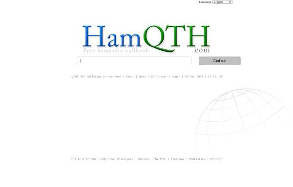 Vorschau von www.hamqth.com, HamQTH Callbook