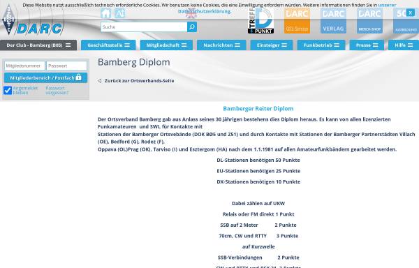 Vorschau von www.darc.de, Bamberger-Reiter-Diplom