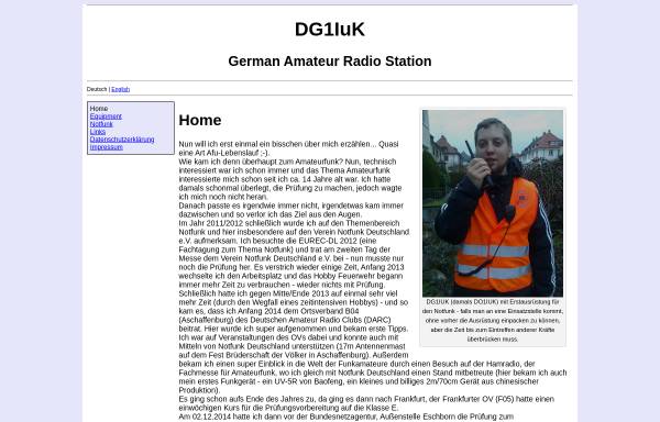 Vorschau von www.dg1iuk.de, DG1IUK
