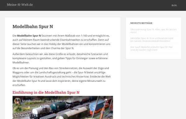 Vorschau von www.meine-n-welt.de, Meine-N-Welt