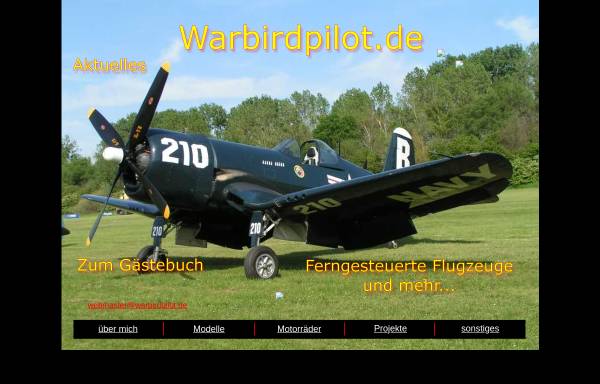 Vorschau von www.warbirdpilot.de, Warbirdpilot