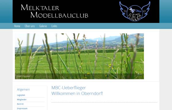 Vorschau von www.mbc-ueberflieger.at, Melktaler Modellbauclub