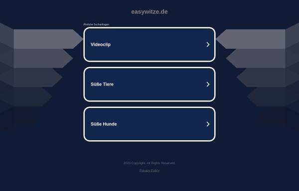 Vorschau von www.easywitze.de, Easy Witze