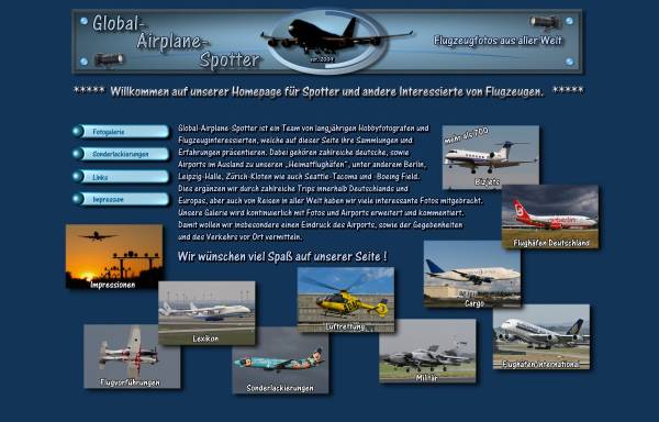 Vorschau von www.global-airplane-spotter.de, Global-Airplane-Spotter
