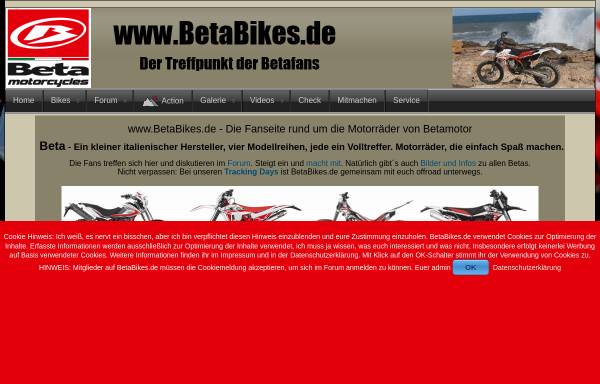 Vorschau von www.betabikes.de, BetaBikes.de