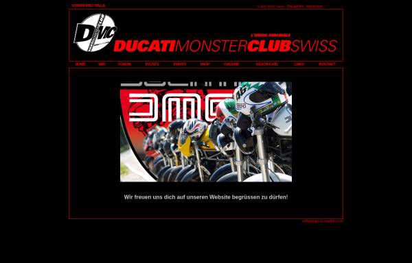 Vorschau von www.dmcswiss.com, Ducati Monster Club (DMC) Swiss