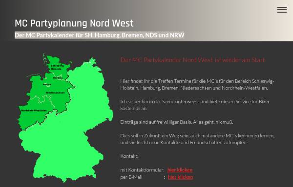Vorschau von www.mc-partyplanung-nord-west.de, MC Partyplanung Nord-West