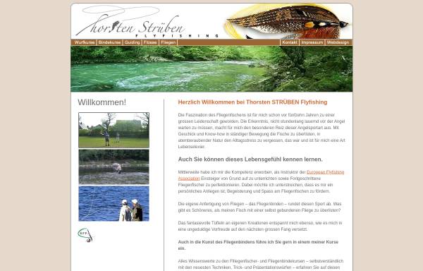 Vorschau von www.thorsten-strueben.de, Thorsten Strüben Flyfishing