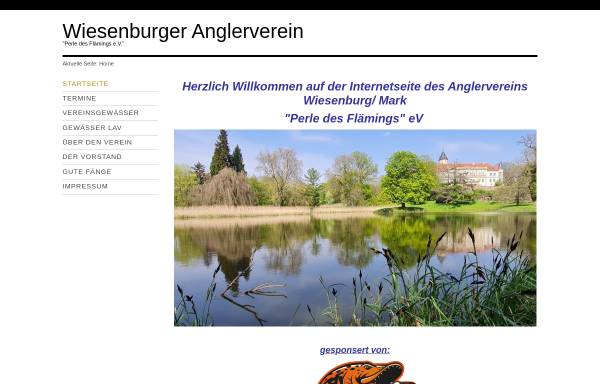 Vorschau von www.wiesenburger-anglerverein.de, Perle des Flämings e.V.