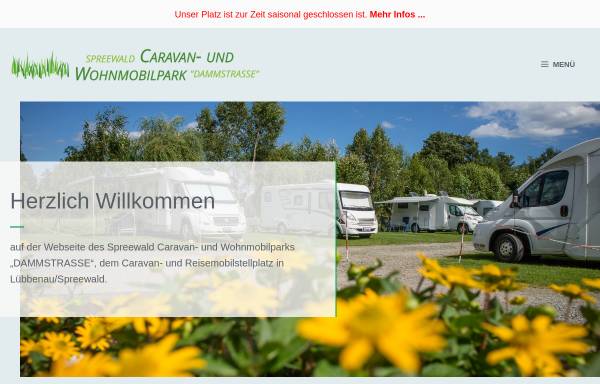Spreewald Caravan- und Wohnmobilpark „Dammstrasse“