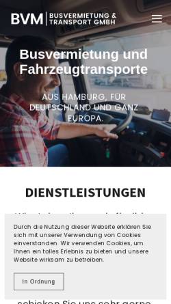 Vorschau der mobilen Webseite www.hanse-welcome.de, Hanse Welcome Reisen GmbH