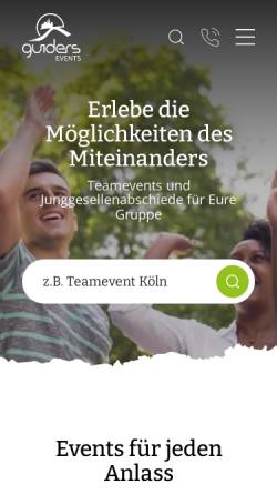 Vorschau der mobilen Webseite www.guiders.de, guiders GmbH