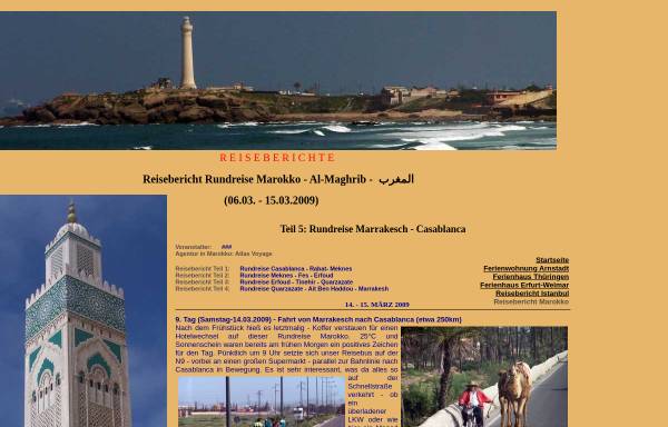 Reisebericht Rundreise Marokko 2009