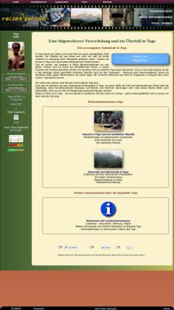 Vorschau der mobilen Webseite www.xn--reisefhrten-q8a.de, Eine folgenschwere Verwechslung und ein Überfall in Togo [Peter Engelhardt]