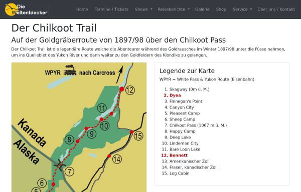 Vorschau von www.global-av.ch, Der Chilkoot Trail [Andreas und Christian Zimmermann]