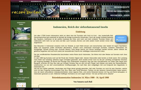 Vorschau von www.xn--reisefhrten-q8a.de, Indonesien, Reich der siebzehntausend Inseln [Peter Engelhardt]