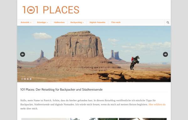 Reiseblog 101 Places [Patrick Hundt]