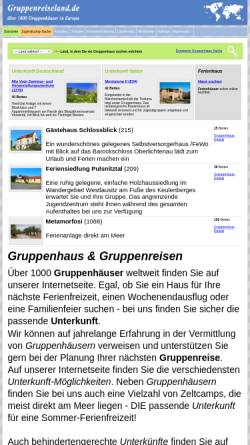 Vorschau der mobilen Webseite www.gruppenreiseland.de, Gruppenreiseland.de