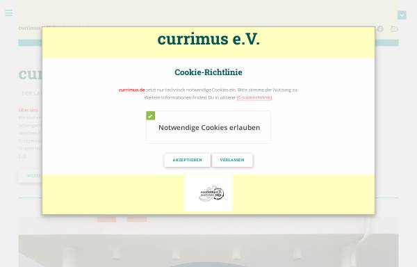 Vorschau von www.currimus.de, Currimus e.V.