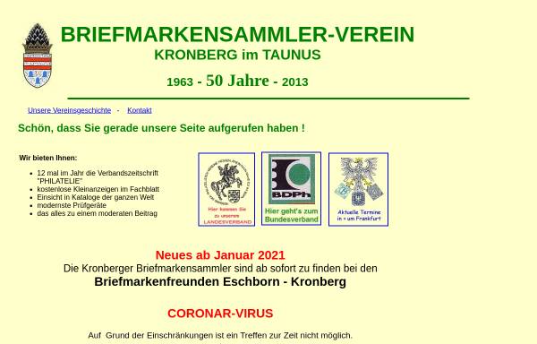 Vorschau von www.bsv-kronberg.de, Briefmarkensammler-Verein Kronberg im Taunus