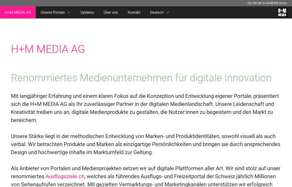 Vorschau von www.hm-media.ch, H+M Media AG