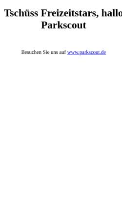 Vorschau der mobilen Webseite www.freizeitstars.de, Freizeitstars