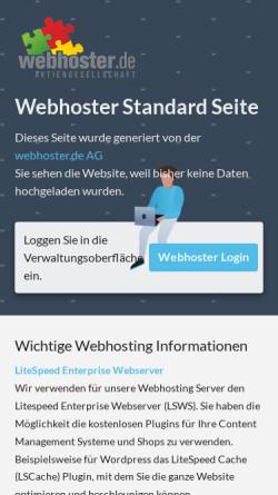 Vorschau der mobilen Webseite www.vereinsverzeichnis.de, Vereinsverzeichnis