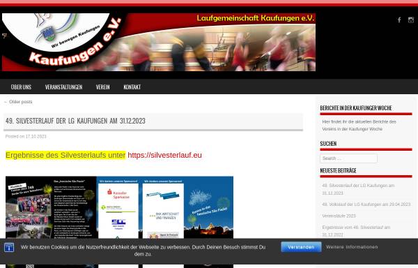 Vorschau von www.lg-kaufungen.de, Laufgemeinschaft Kaufungen e.V.