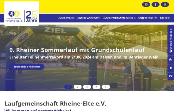 Vorschau von www.lg-rheine-elte.de, Laufgemeinschaft Rheine-Elte