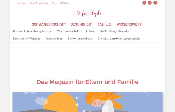 Vorschau von www.1-2-family.de, 1-2-family