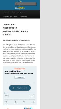Vorschau der mobilen Webseite www.iamyourfather.de, IamYourFather