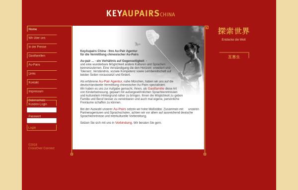 Vorschau von www.keyaupairs-china.de, Keyaupairs Birgit Betz