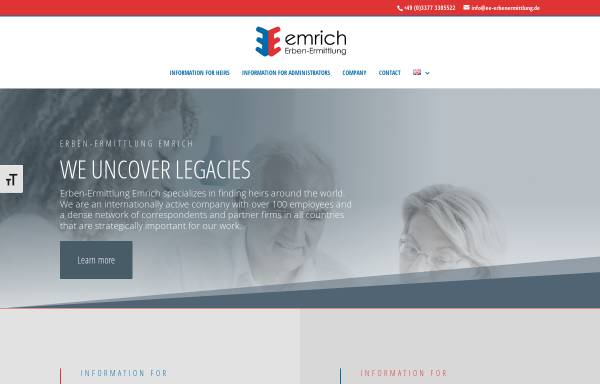 Erben-Ermittlung Emrich Zossen GmbH & Co. KG
