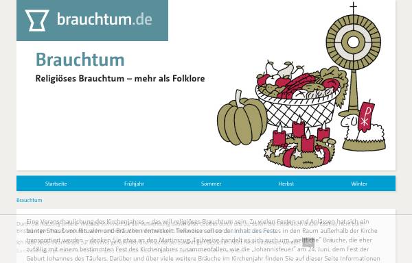 Vorschau von www.brauchtum.de, Religiöses Brauchtum: Muttertag
