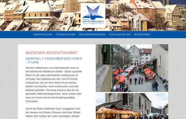Badener Adventsmarkt (AG) - arwo Stiftung