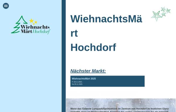 Hochdorf (LU) - Wiehnachts Märt