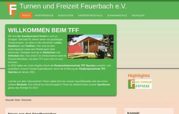 Vorschau von www.tffeuerbach.de, TF Feuerbach