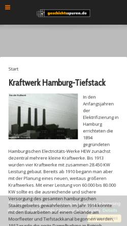 Vorschau der mobilen Webseite www.lostplaces.de, Geschichtsspuren - Interessengemeinschaft für historische Militär-, Industrie- und Verkehrsbauten
