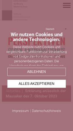 Vorschau der mobilen Webseite gedenkstaettenfoerderung.stiftung-ng.de, Gedenkstättenförderung Niedersachsen