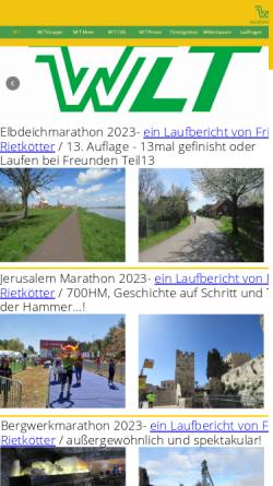 Vorschau der mobilen Webseite www.wildeshauser-lauftreff.de, Wildeshauser Lauftreff