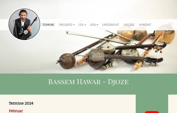 Vorschau von www.bassemhawar.com, Hawar, Bassem