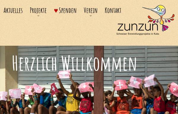 Vorschau von www.zunzun.ch, Zunzún