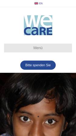 Vorschau der mobilen Webseite www.we-care.ch, We-care.ch