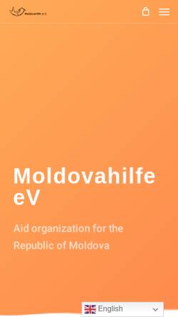 Vorschau der mobilen Webseite moldovahilfe.de, Evangelische Moldovahilfe Berlin e.V.